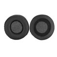 thumbnail image 1 of A Pair Of Universal Black Cotton Replacement Earphone Ear Pads Cushion For 75mm Headphone, 1 of 5
