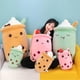 thumbnail image 4 of Juguete de peluche de té Boba de 9,8 pulgadas, almohada de felpa con burbujas de té de leche y perlas marrones, almohada de abrazo suave para el hogar, regalos (marrón, 9,8 pulgadas), 4 of 5