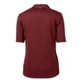 thumbnail image 3 of Women's Cutter & Buck Maroon Southern Illinois Salukis Team Virtue Eco Pique Recycled Polo, 3 of 3
