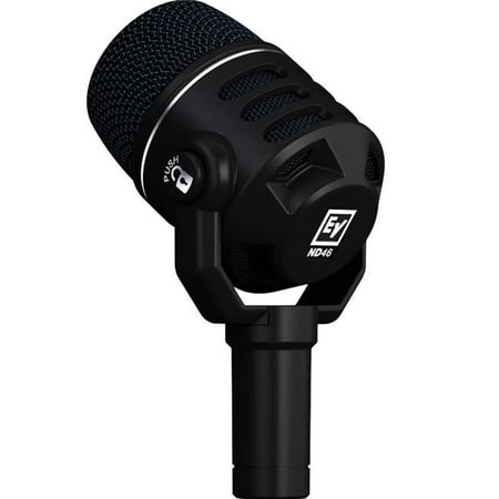 Electro Voice Omnidirectional Dynamic Mic - Electro-Voice EV-ND46 Supercardioid Dynamic Instrument Microphone