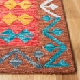 thumbnail image 2 of SAFAVIEH Aspen Edna Tribal Area Rug, Brown/Red, 5' x 8', 2 of 10