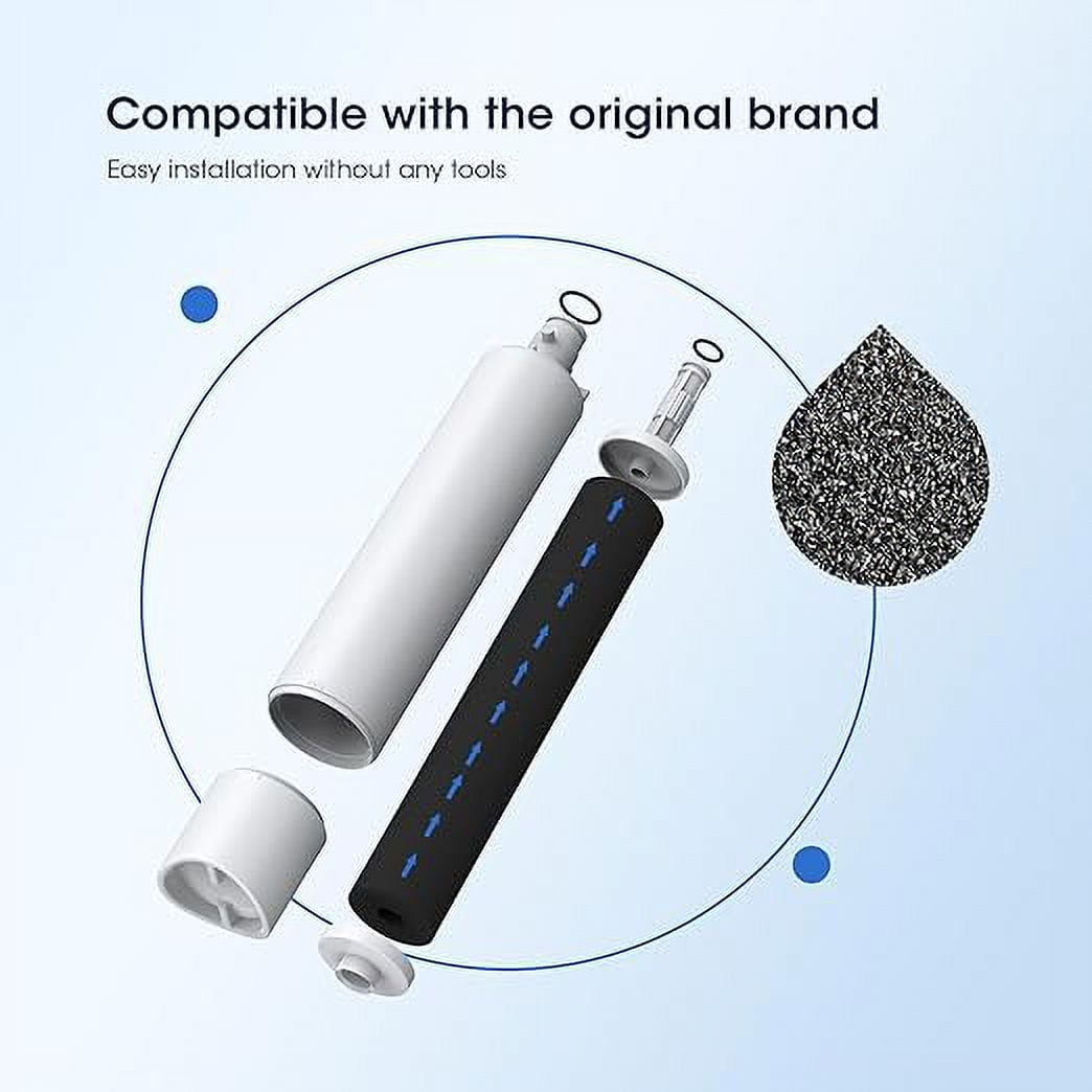 Great Value GE RPWFE Refrigerator Replacement Water Filter, Easy Installation - White 1-Pack