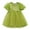 Green, variant on JUoaLXG Baby Girls Casual Dresses Summer Mesh Solid Color Butterfly Print Crew Neck Short Sleevele Dance Party Sundress Activewear,Beige,18-24 Months