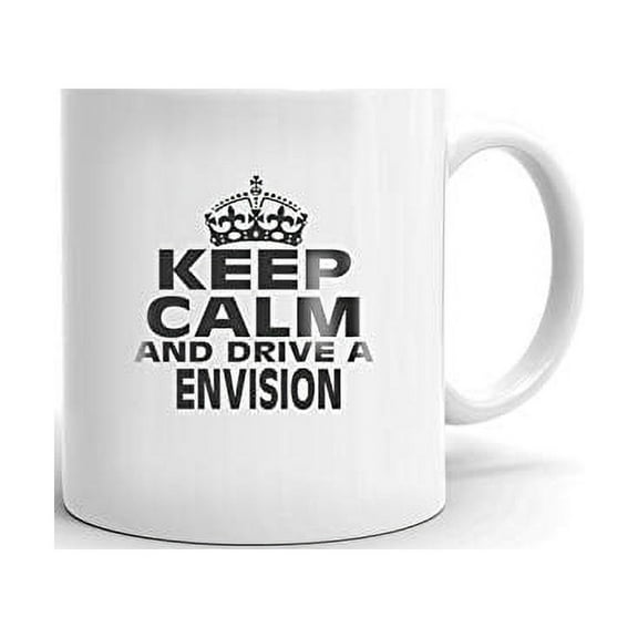 BUICK ENVISION Keep Calm and Drive Coffee Tea Ceramic Mug Office Work Cup Gift 11 oz
