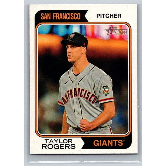 2023 Topps Heritage Taylor Rogers San Francisco Giants #682 Baseball Card