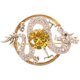 thumbnail image 1 of Broche delicado de cobre con diseño de dragón, broche para ropa, broche para sombrero, decoración., 1 of 7