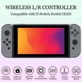 thumbnail image 4 of Control de Interruptor Inalámbrico para Nintendo Switch/Lite/OLED, Controles de Juegos Remotos L/R Compatibles con Doble Vibración/control de Movimiento/función de Despertador, 4 of 8