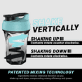 thumbnail image 3 of Helimix Vortex 20 oz Blender Bottle with Stay-Open Flip Top, 3 of 10