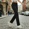thumbnail image 5 of Juslio Women Stretchy Straight Jeans High Waist Pocket Plus Size Black Jeans, 5 of 9