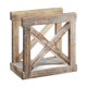 thumbnail image 1 of Dispensador de servilletas de papel para mesa de comedor, soporte de madera rústica envejecida para decoración de interiores, salas de estar y, 1 of 9