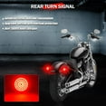 thumbnail image 3 of HAHDAXIA 1156 LED Turn Signal Light Rear 81 LEDs Bulb Compatible for Harley Davidson Dyna Sportster Touring Road King Street Glide Electra Glide 1986-2022, Red, 3 of 6
