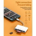 thumbnail image 4 of SD Card Reader USB Micro SD USB C Charger Adapter(6in1)Type C OTG 3.0 for iPhone 16 15 Pro Digital Camera Memory Stick Hub for iPad Macbook Compatible for Samsung Accessories for Apple TF Flash Drive, 4 of 7