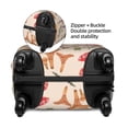 thumbnail image 5 of Wukai Retro Autum Mushrooms Elastic Luggage Cover: Personalized Protection for Your Suitcase - Fits 19~29-inch, Washable & Durable Travel Companion-X-Large, 5 of 8