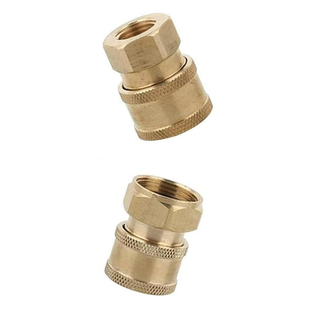 Conector para hidrolimpiadora 2 piezas Shamjiam Conector de manguera de lavadora a presión