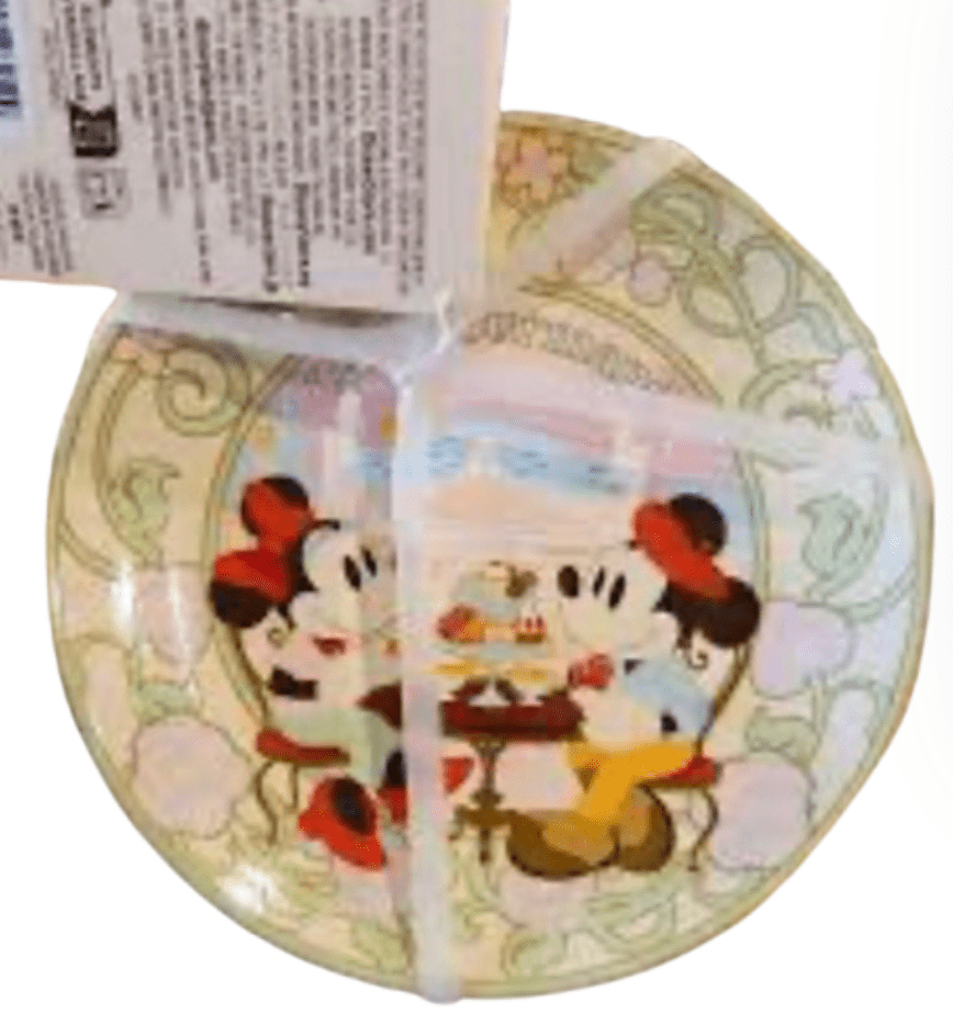 Disney Parks Mickey Mouse Tidbit Plate Set Disney Homestead