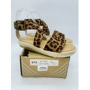 Journee Collection Women's Trinity Espadrille Sandals Leopard US 7.5M