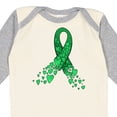 thumbnail image 4 of Inktastic Cerebral Palsy Awareness Green Ribbon Made of Hearts Boys or Girls Long Sleeve Baby Bodysuit, 4 of 5