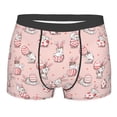 thumbnail image 4 of Goofa Easter Rabbit Printed Men's Boxer Briefs Underwear, Moisture-Wicking Underwear, Trunk,Soft and Breathable Cotton Underwear-Small, 4 of 9