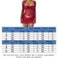 thumbnail image 2 of Suéteres De Punto Bra Top Cardigan Mini falda para mujer estilo Y2k con cordones traje de playa Kuymtek Rojo T S para Mujer, 2 of 6