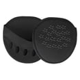 thumbnail image 2 of Five Toe Forefoot Pads, Absorbs Shock Soft Reusable Non Slip Friction Half Insoles Invisible Socks Toe Separator Black, 2 of 8