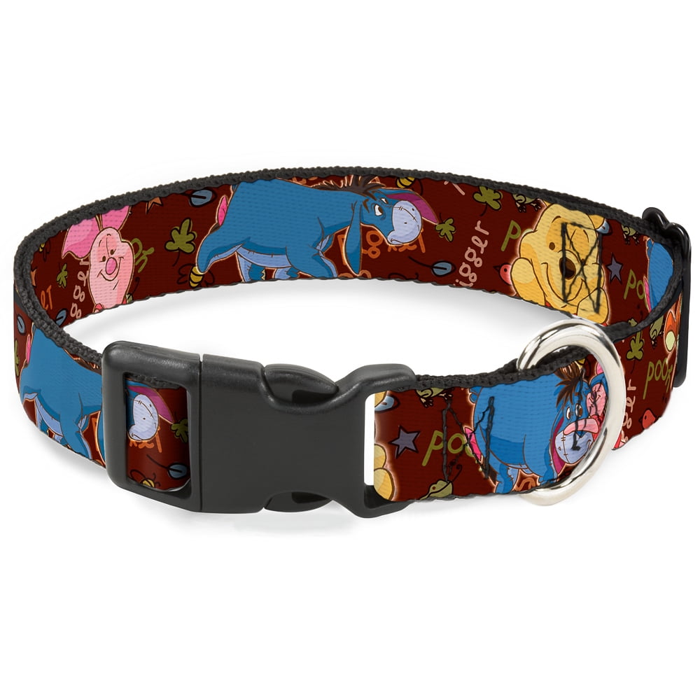 Disney Pet Collar, Dog Collar Plastic Buckle, Winnie The Pooh Character