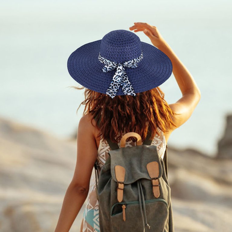 Sun Hats for Women UV Protection Wide Brim Big Floppy Roll  display picture 2