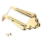 thumbnail image 2 of Puente de guitarra acústica dorado Hugo para Instrumentos Musicales DIY, 2 of 10