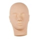 thumbnail image 3 of Cabeza de maniquí de pestañas, modelo de color de piel natural, práctica de tacto suave, cabeza de muñeca de entrenamiento para maquillaje, extensión, 3 of 10