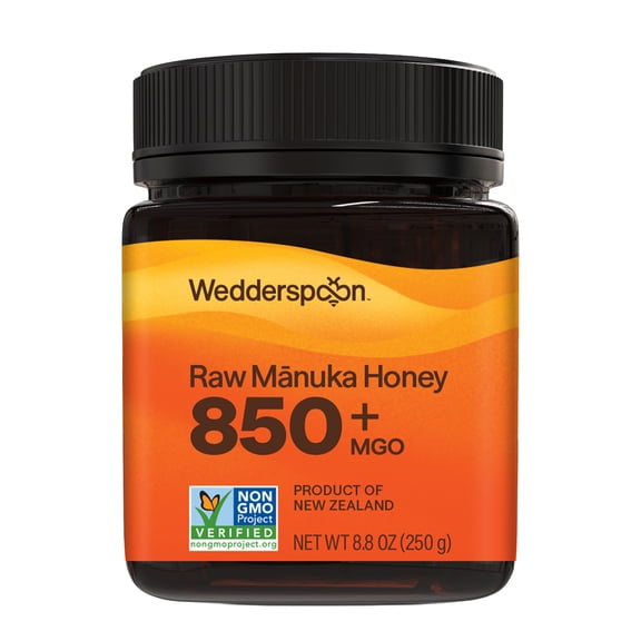 Wedderspoon Raw Monofloral Manuka Honey MGO 850 , 8.8 oz