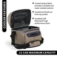 thumbnail image 2 of Igloo 22 Can Capacity Trek Gripper Soft Sided Cooler, Sandstone Tan, 2 of 27