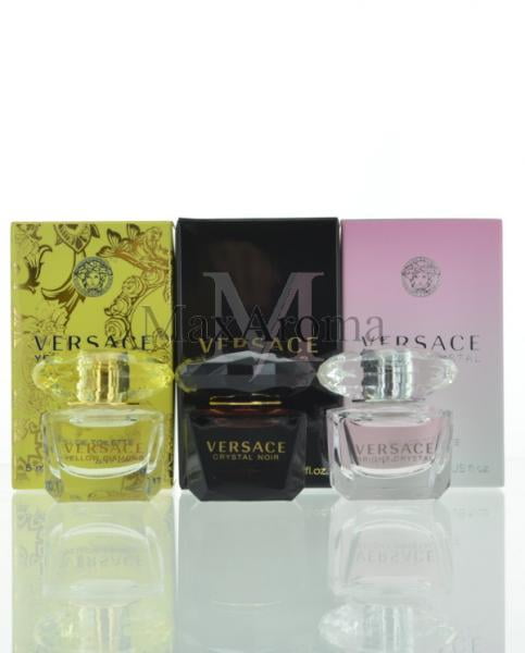versace miniatures collection 3 piece