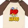 thumbnail image 4 of Inktastic Dad is My Hero Boys or Girls Long Sleeve Baby Bodysuit, 4 of 5