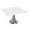 White Cypress, variant on Small Square Meeting Table With Wide Pedestal Base 42" Office Table