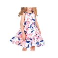 thumbnail image 1 of Robe Vintage Fille Rétro Années 50 Bretelles Cami Rockabilly Swing Hepburn 6 Ans, 1 of 7