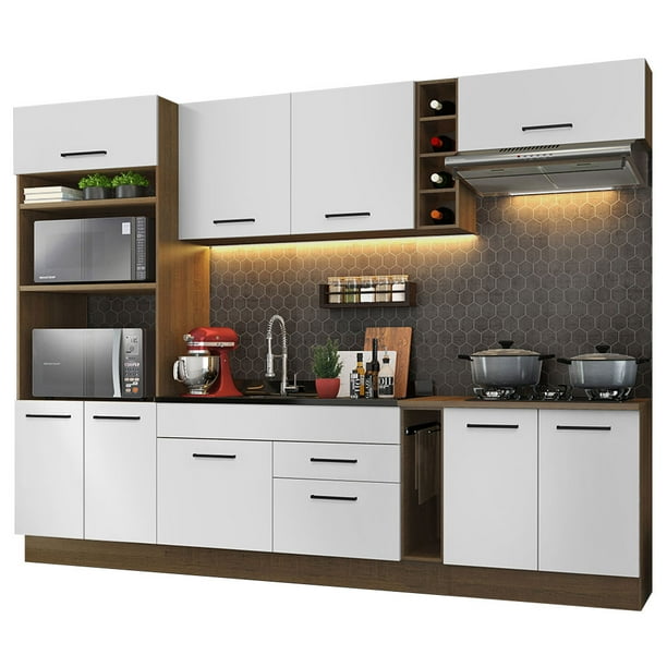 Cocina Integral Completa Modular Madesa Agata 290cm MB 01