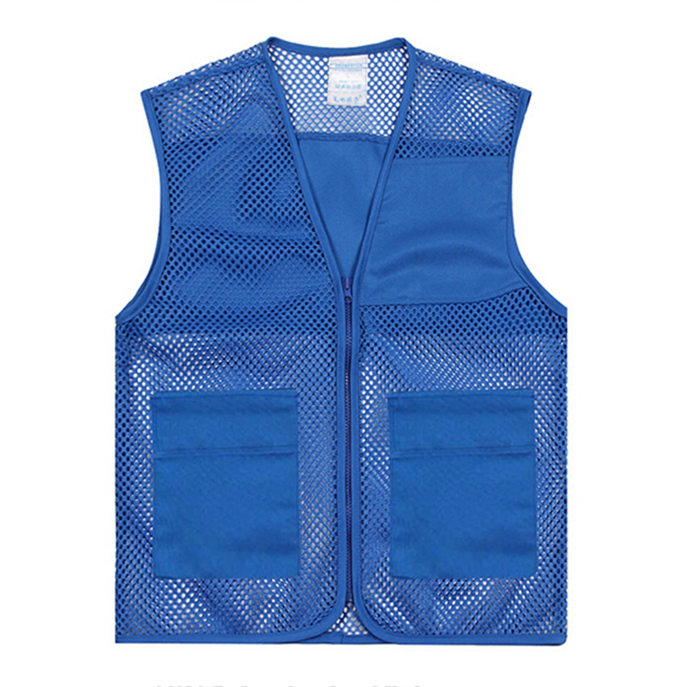 Toptie TopTie Adult Volunteer Event Vest Supermarket VestBlueXL