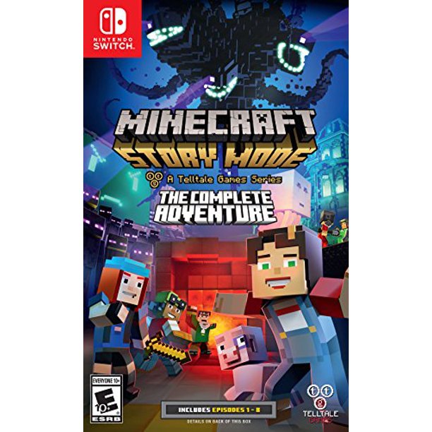 Minecraft Story Mode The Complete Adventure Nintendo Switch Walmart Com