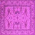 thumbnail image 1 of Ahgly Company Indoor Square Oriental Pink Industrial Area Rugs, 8' Square, 1 of 4