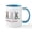 White/Blue Inside, variant on CafePress - Hoppy Easter Mugs - 11 oz Ceramic Mug - Novelty Coffee Tea Cup