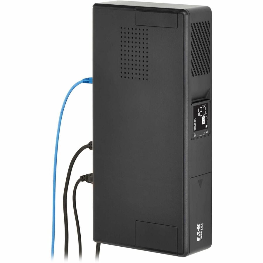 Eaton Tripp Lite Series 750VA 475W 120V Line-Interactive Cloud-Connected UPS with Remote Monitoring, 8 NEMA 5-15R Outlets (Surge and Battery Backup), LCD, 5-15P Plug, 2U Rack/Tower