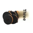 thumbnail image 5 of 10-Pack Premium Cotton Drum Cymbal Felt Pads: Non-Slip Black & Orange Double-Color Design for Stable Performance, Surface Protection & Enhanced Sound Quality – Ideal Drummer Accessory with Global, 5 of 5
