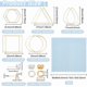 thumbnail image 4 of Kit para hacer aretes con 5 estilos de anillos de unión, aros para abalorios, aros abiertos para abalorios, aros de alambre para aretes al por mayor con pendientes y anillos de salto., 4 of 6