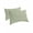 Green, variant on Vintage Haze Blue Pillow Covers Standard Size 2 Pack, Farmhouse Retro Solid Color Linen Texture Soft Bed Throw Pillowcases Breathable Cooling Long Lumbar Body Pillow Sham Cover for Bed Sofa 20''x26''
