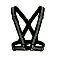 thumbnail image 3 of Adjustable V-shape Reflective Safety Vest Luminous Elastic Belt for Night Running Cycling Sports Outdoor Clothes Pink, 3 of 8
