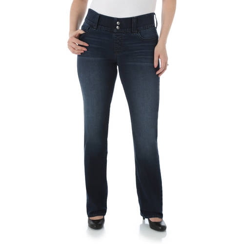 lee pull on straight leg jeans