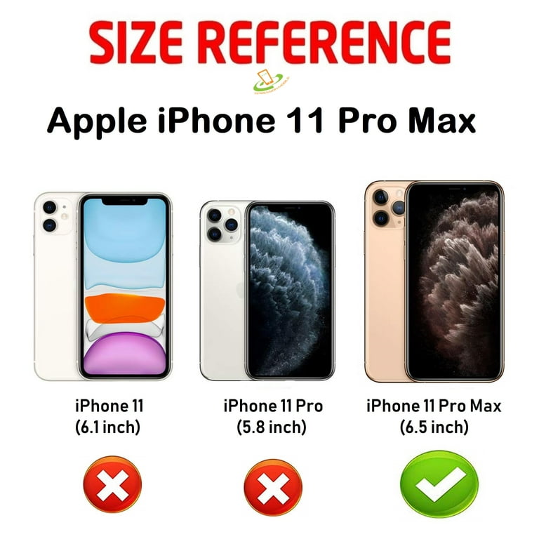Apple iPhone 11 PRO MAX /iPhone 11 PRO [3 Pack] Metal Camera Lens 