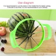 thumbnail image 5 of Needhep 2024 Multi-Purpose Watermelon Slicer Versatile Melon Slicer and Fruit Divider with 12 Blade Uniform Slicer, Stainless Steel Blades, Easy to Use Handheld Cutting Tool(A), 5 of 9