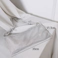 thumbnail image 4 of GROFRY Shoulder Bag Rhinestones Solid Color Female Shiny Handmade Underarm Handbag for Party Gathering Wedding Banquet, 4 of 8
