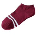 thumbnail image 2 of Dyfzdhu Unisex Stripe Fashion Skateboard Sock Comfortable Socks Low Cut Socks, 2 of 2