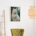 thumbnail image 7 of Diamond Art Kit for Adults, Cat Green Eyes White Fur Diamond Painting for Adults Beginners, 5D DIY Diamond Art Painting Kits, Colorful Diamond Painting Craft for Home Decor 12x16, 7 of 7